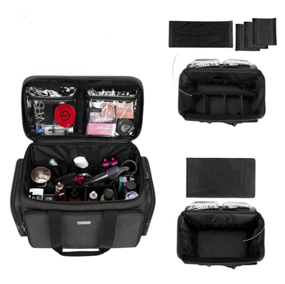 Bafaso Large Professional Cosmetic & Makeup Organizer Bag - Picture 7 of 10